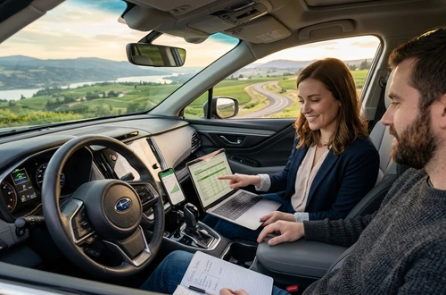 DriveWise advisor with customer